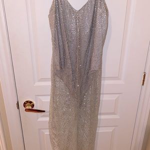 J.LO Meshki Glitter dress